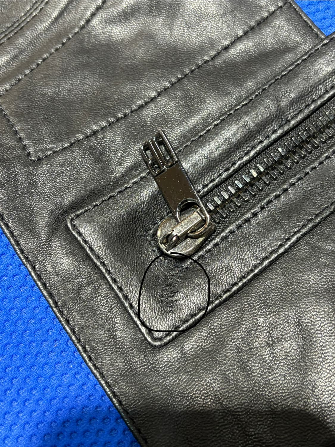 딕 비켐버그 바이커 레더 자켓 상품이미지6