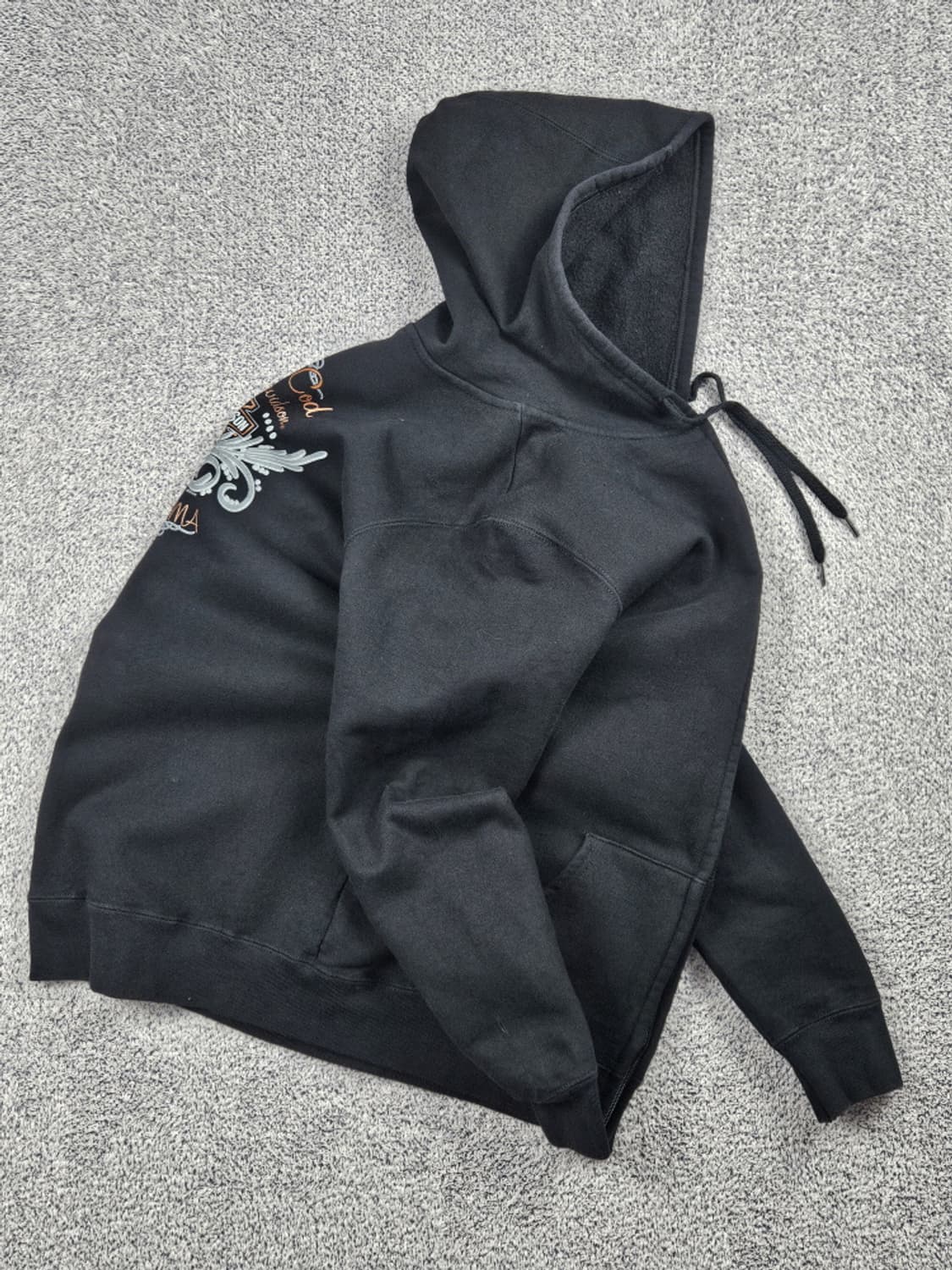 할리데이비슨 스몰로고 프린팅 후드 집업 ( L ) / 10446 상품이미지5