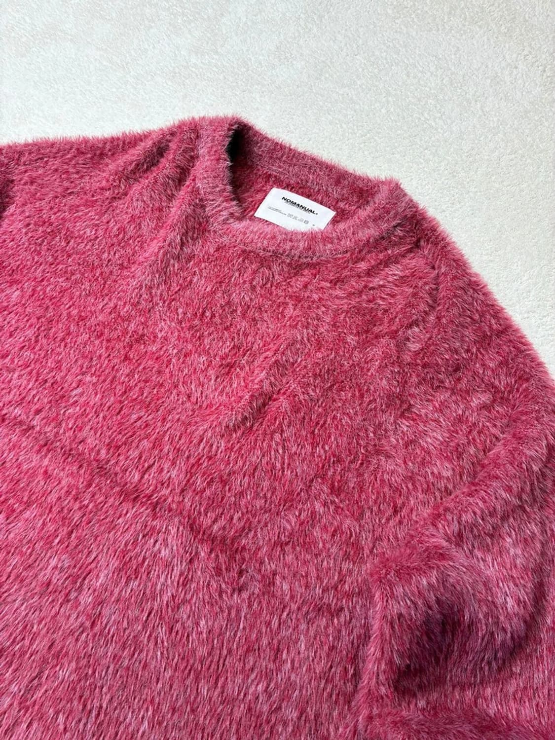 노매뉴얼 23FW 퍼즈 헤어리 니트 PN5839 상품이미지3