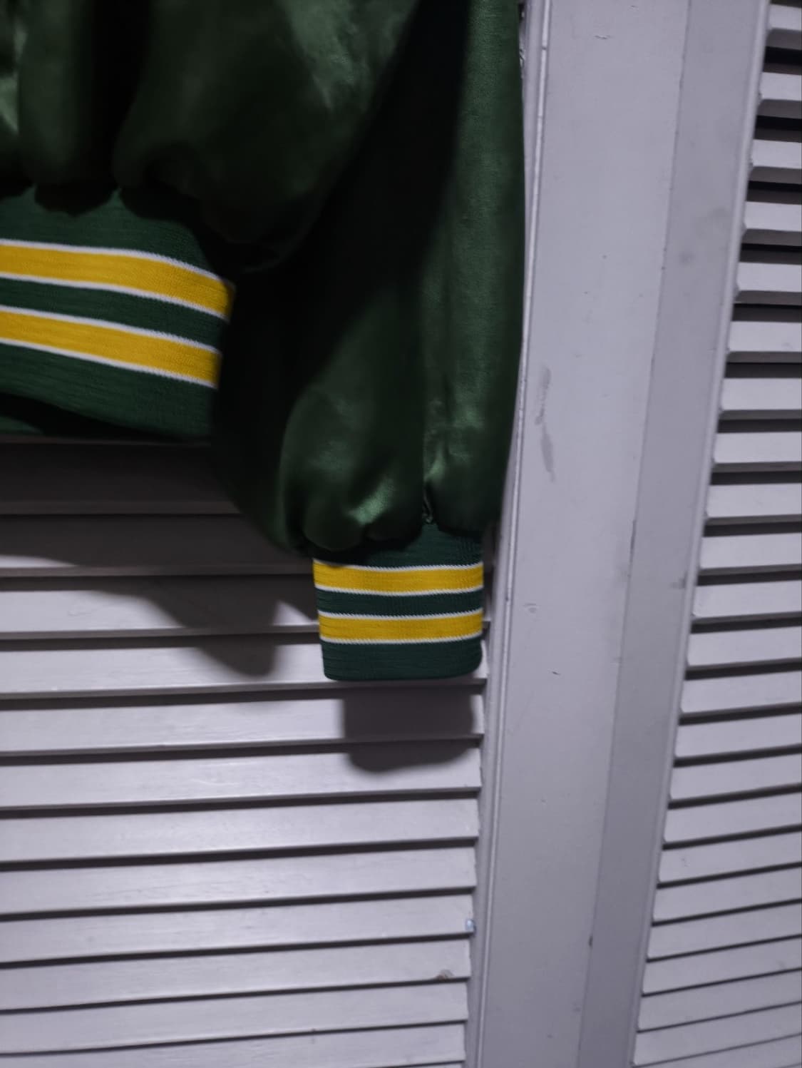 xl 90s 초크라인 스타디움 사틴 바시티자켓 상품이미지3