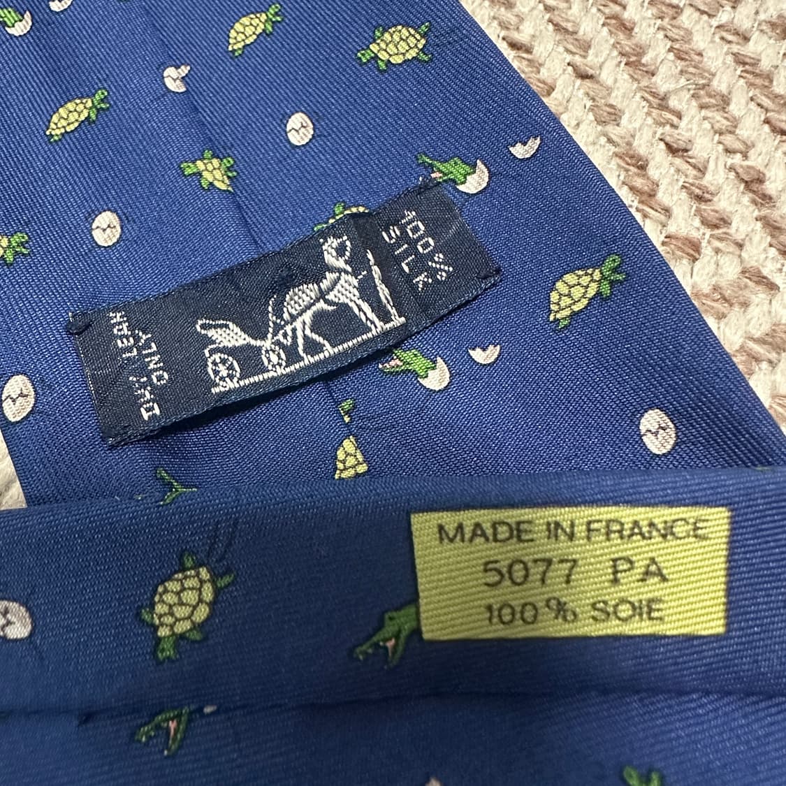 HERMES paris france made necktie 상품이미지2