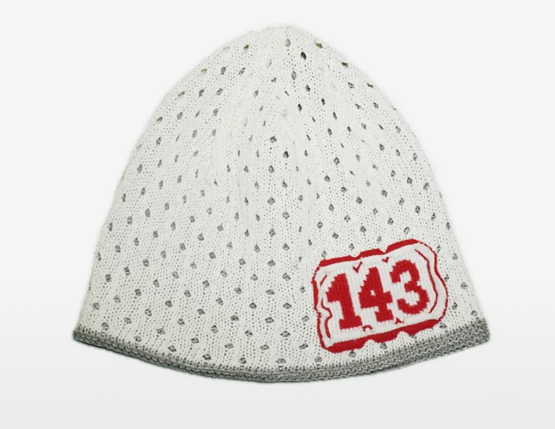 스컬프터 Mesh Knit Beanie Ivory 상품이미지1