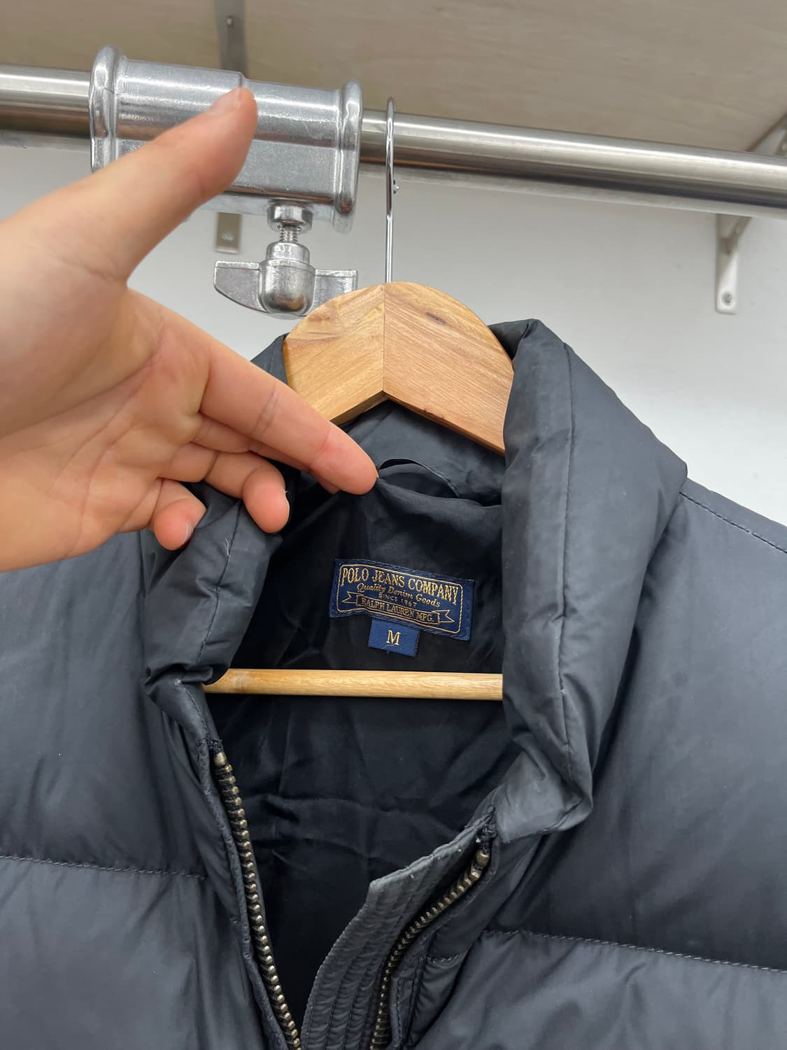 L) POLO JEANS DUCK DOWN PADDING VEST 상품이미지3