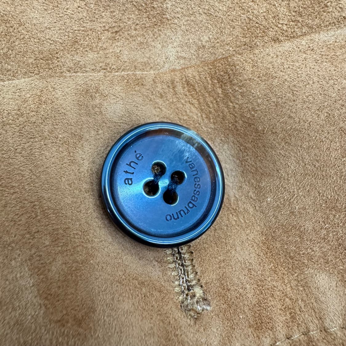 아떼바네사브루노 염소가죽 스웨이드 자켓 상품이미지4