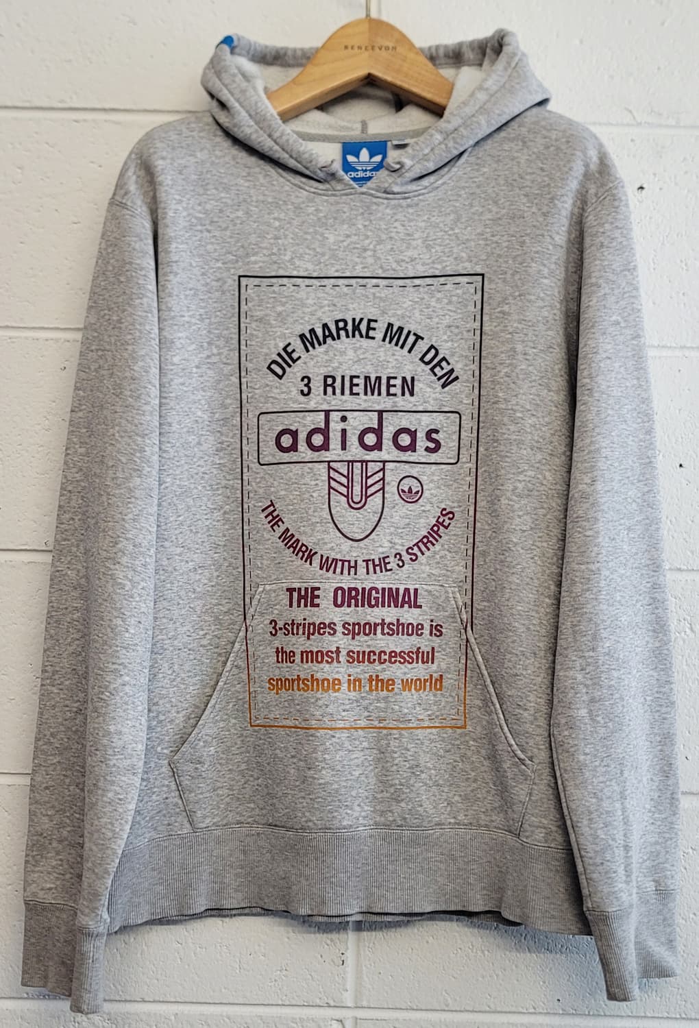아디다스 후드티셔츠(안감기모) 판매 상품이미지1
