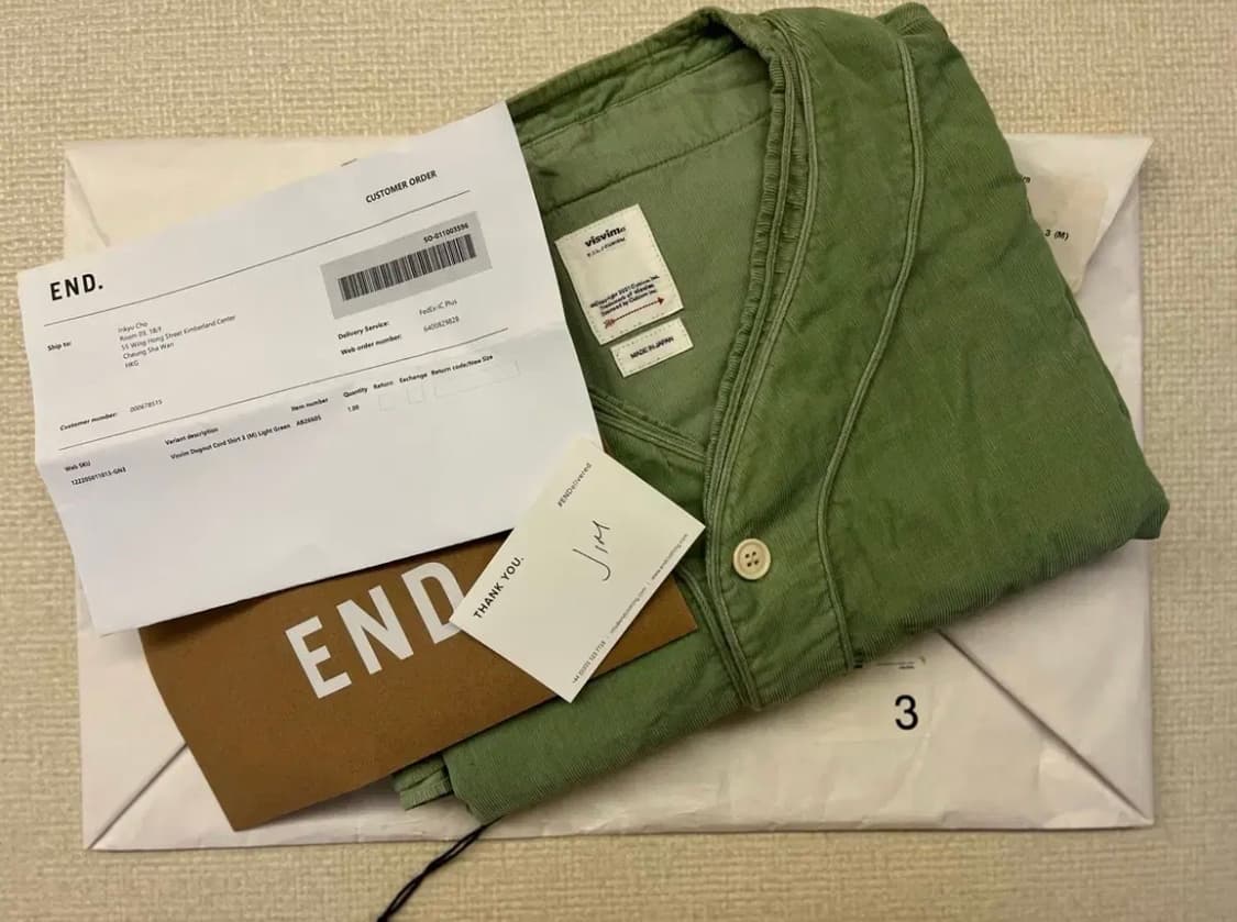 VISVIM DUG OUT CORD SHIRTS L.G 상품이미지2