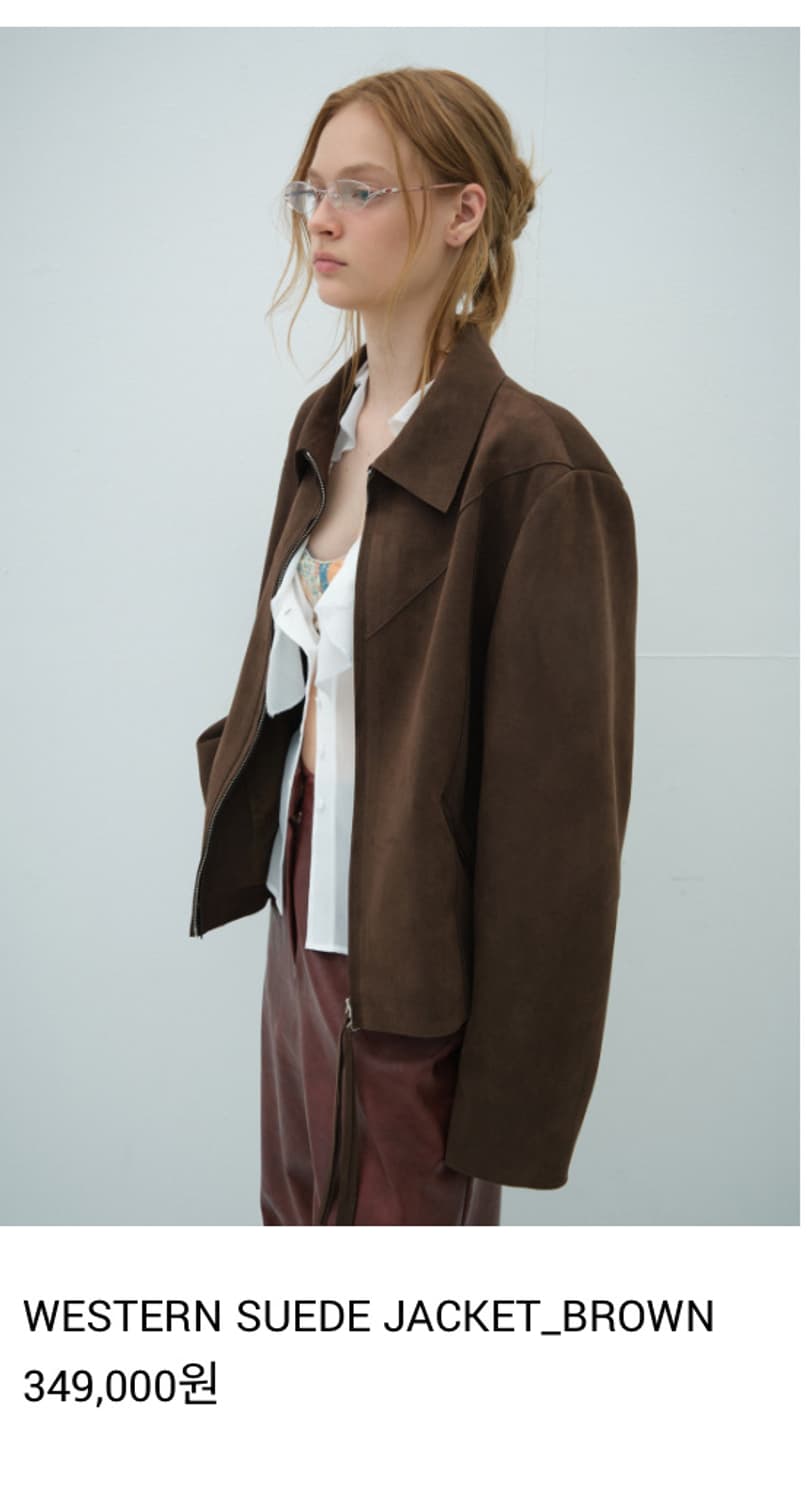 오버듀플레어 WESTERN SUEDE JACKET_BROWN 상품이미지1