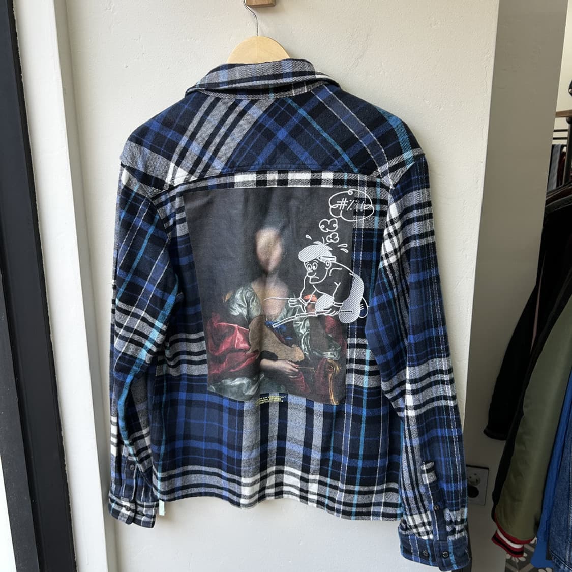 16646 - 오프화이트 마리아나 체크 셔츠 상품이미지4