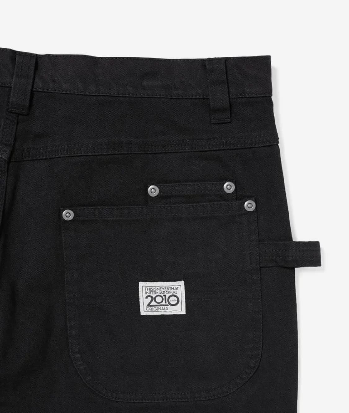 디스이즈네버댓 패널드 팬츠 블랙 M 상품이미지4