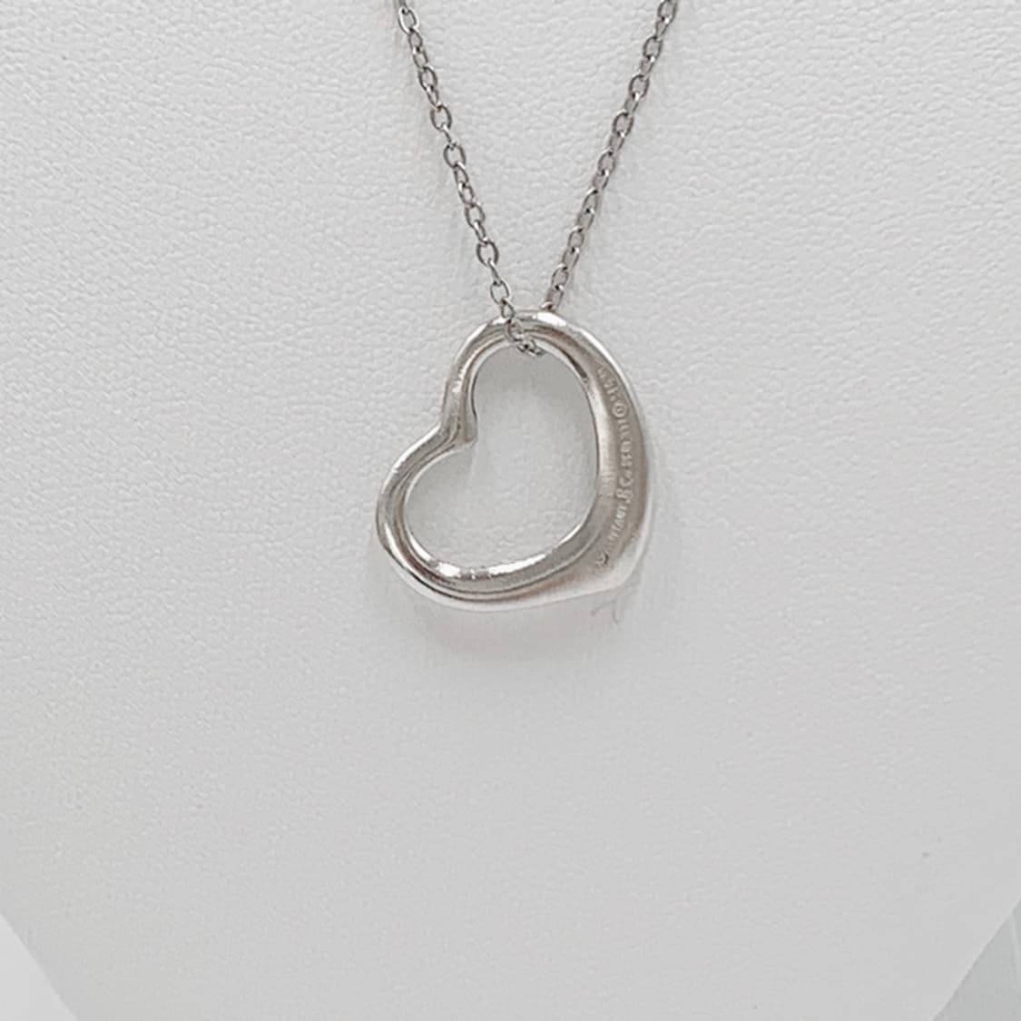 티파니 엘사 퍼레티 오픈 하트 22mm 목걸이 NO.110 상품이미지3