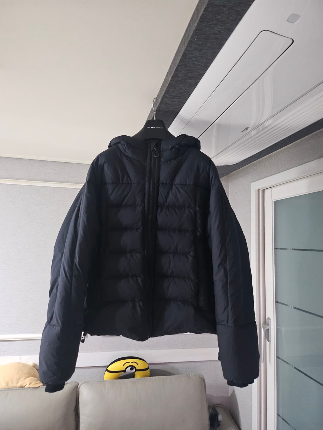 [거의 새것] 시스템옴므 패딩 경량 구스다운 점퍼 자켓 100 상품이미지1