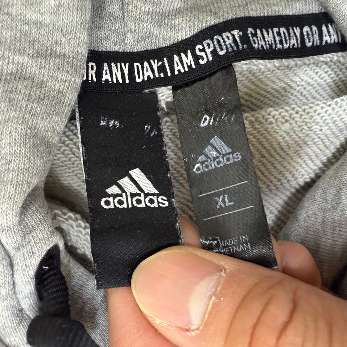 [XL] 아디다스 빅로고 후드티 0115T1 상품이미지3