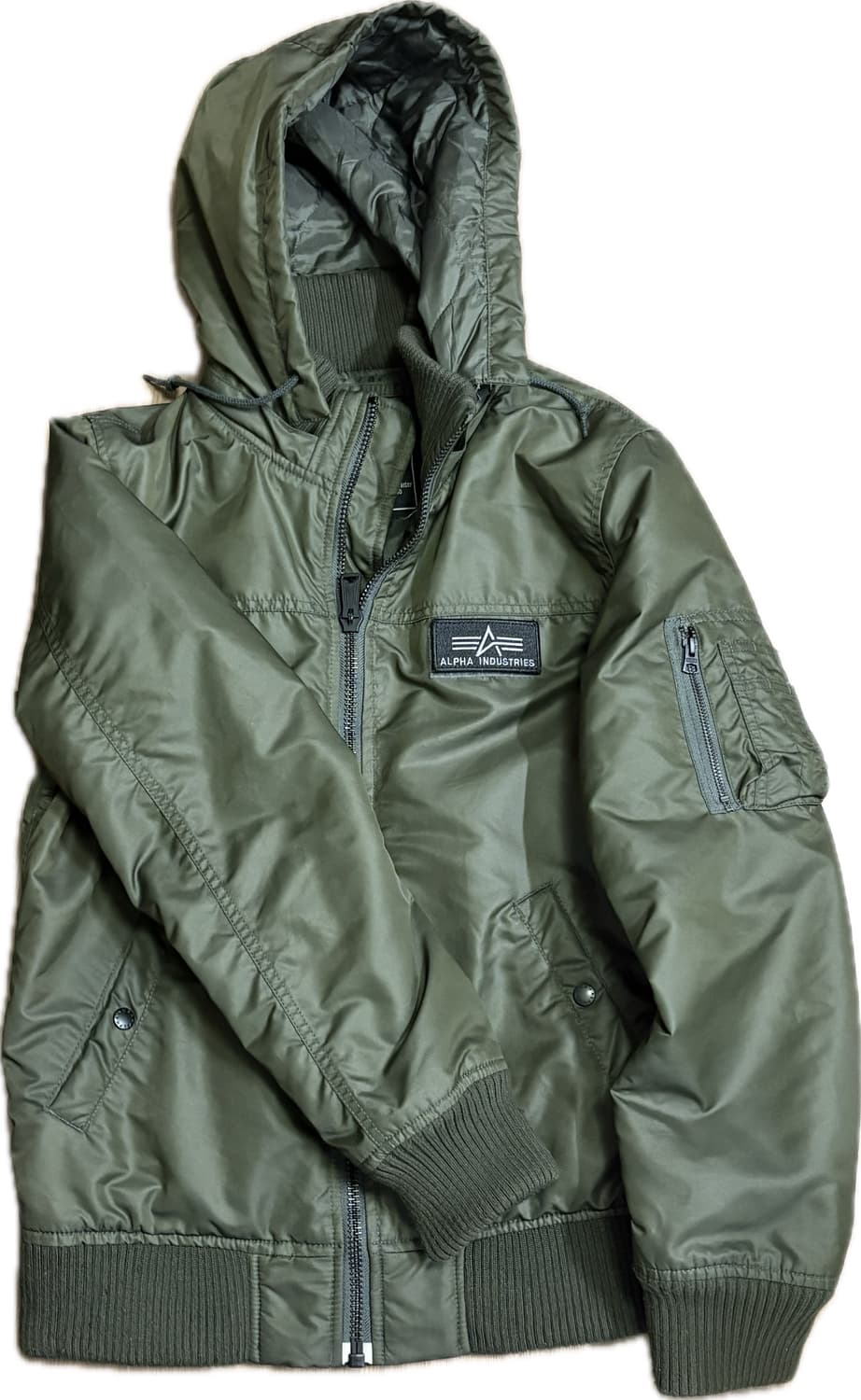 알파인더스트리 후드 항공 점퍼 상품이미지1