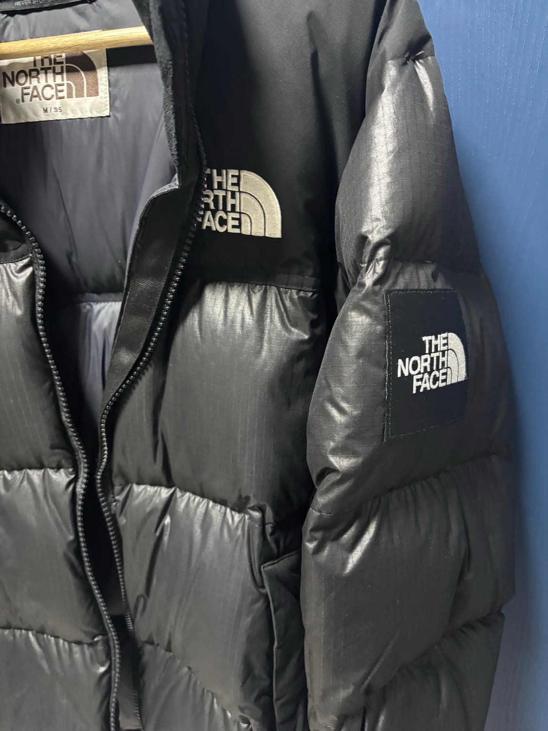 노스페이스 화이트라벨 패딩 M 상품이미지2