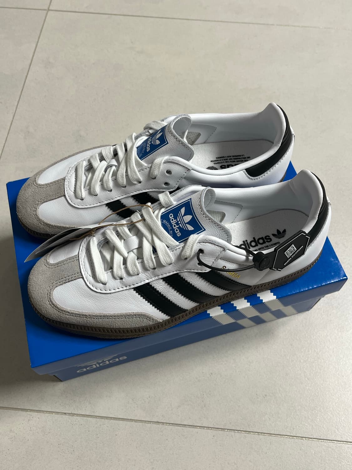 아디다스 삼바 OG 화이트 상품이미지1