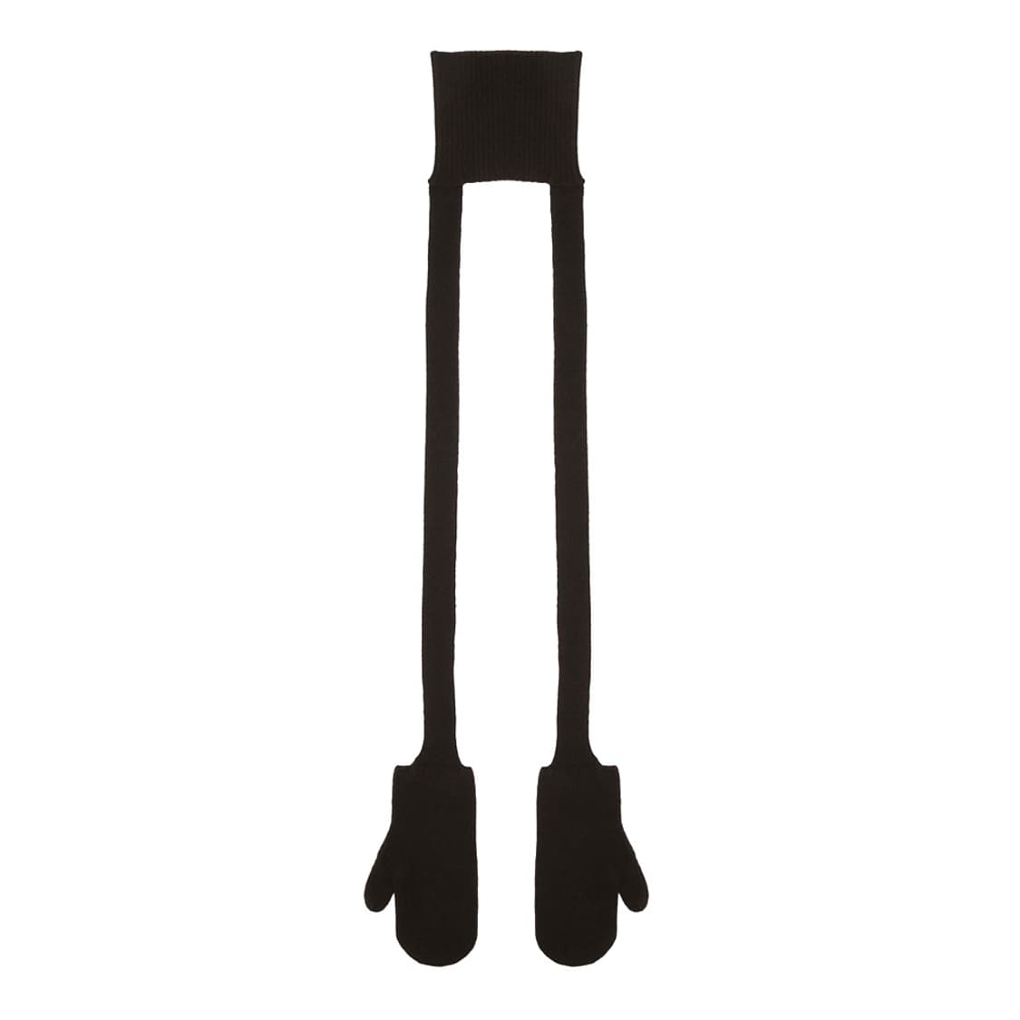 새상품 보테가베네타 울 캐시미어 장갑 넥워머 장갑 다크 브라운 컬러 상품이미지1