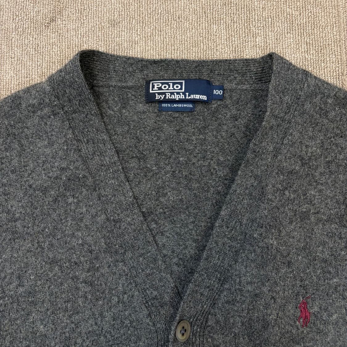 polo 랄프로렌 폴로 램스울 가디건 100 상품이미지2