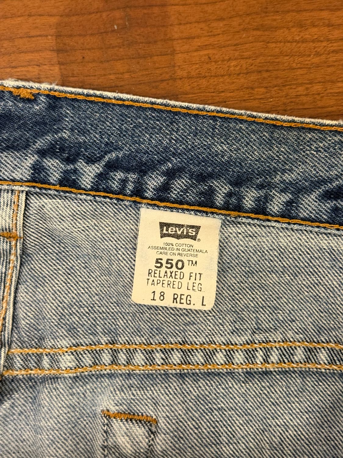 36) 00s Levi’s 550 Relaxed Fit Tapered L 상품이미지7