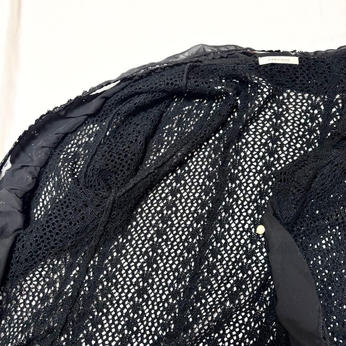 Axes Femme 엑시즈팜 고스 펑크 롱 가디건 상품이미지2