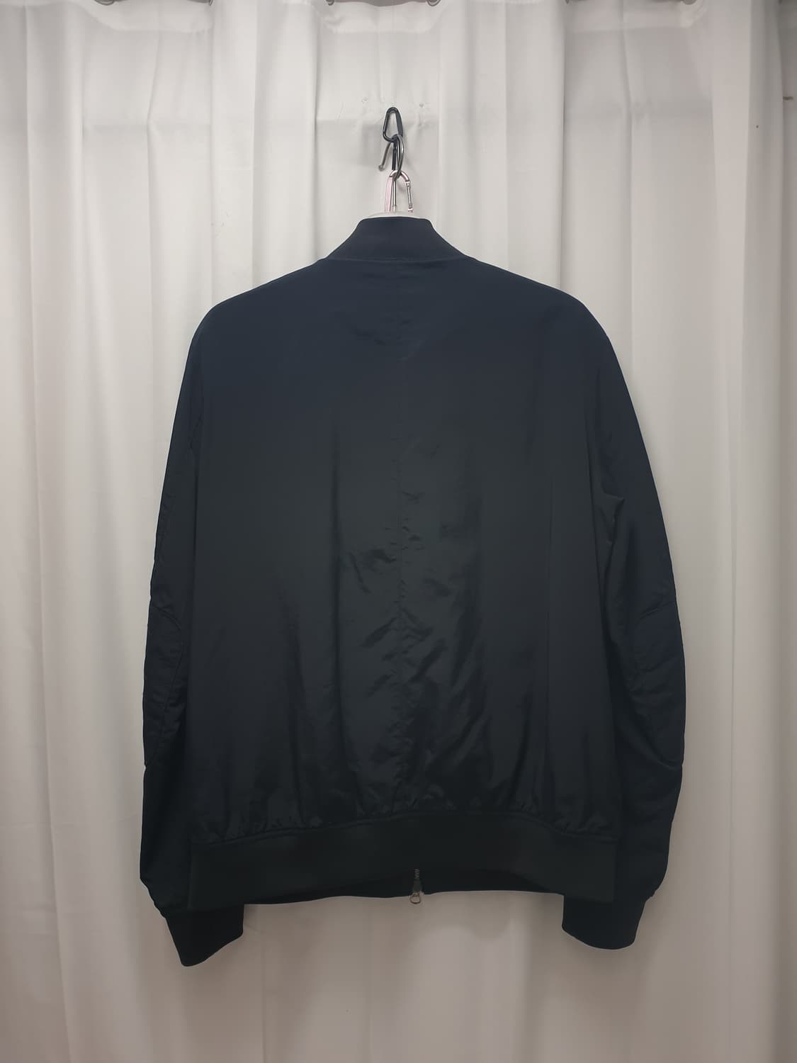 아르마니진 블랙 봄버 자켓 xl 54 상품이미지7