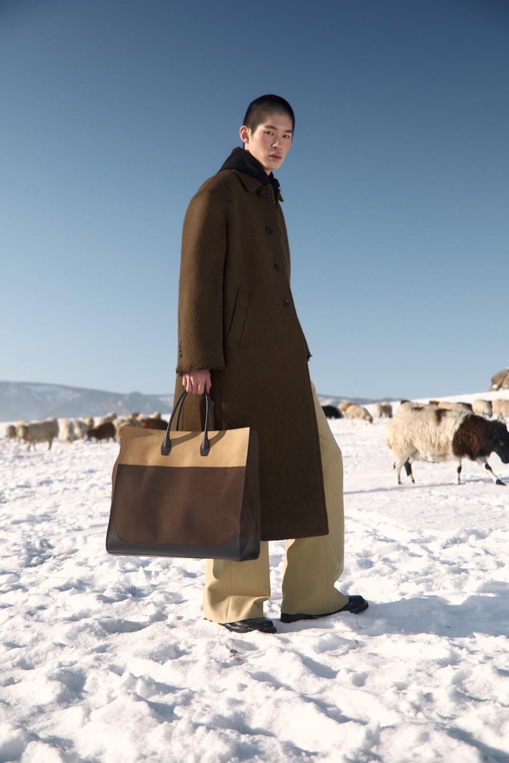 stu 브라운 맥코트 L사이즈 팝니다 상품이미지1