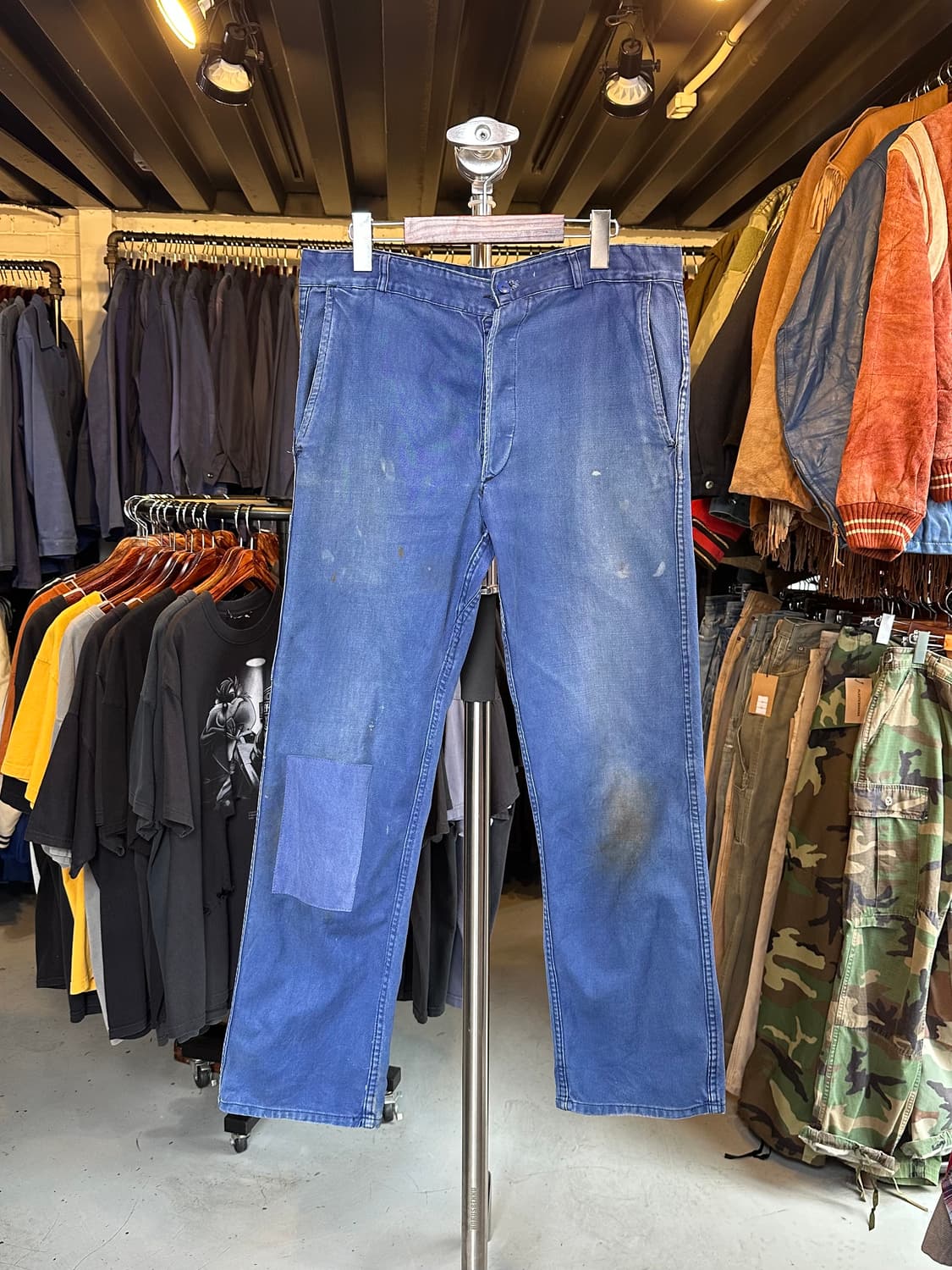 프렌치워크웨어 패치워크 프렌치 워크팬츠 상품이미지1