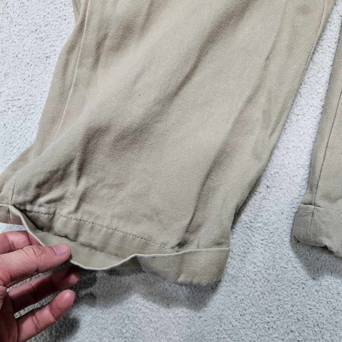 빔즈 폴로 빅 치노 팬츠 32 베이지 상품이미지5