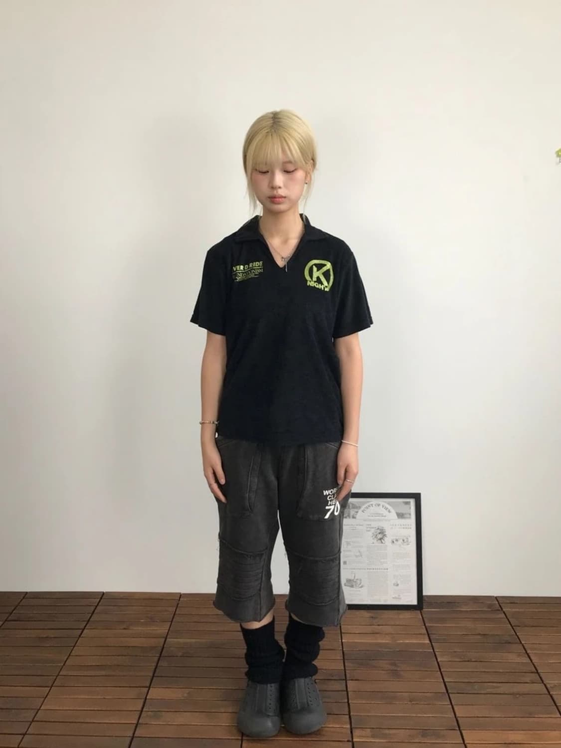 Oblo Design Graphic Polo T-Shirt 상품이미지1