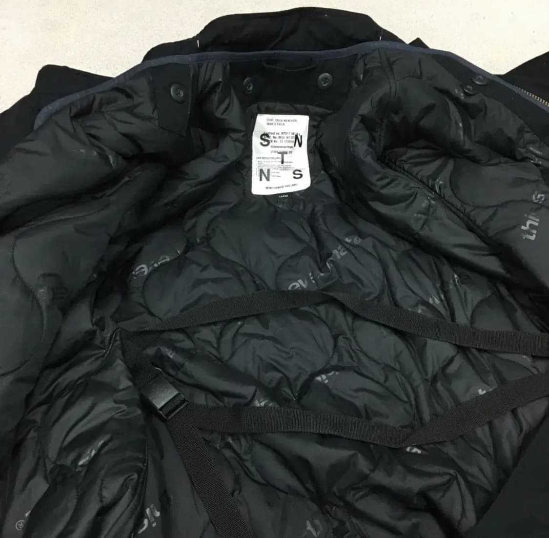 디스이즈네버뎃 신슐레이트 개파카 야상 거의새상품 상품이미지5