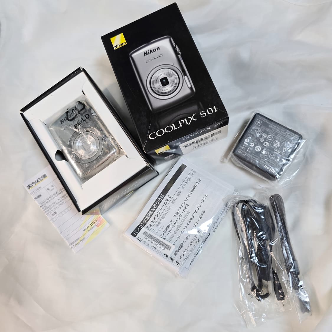 니콘 쿨픽스 Nikon coolpix S01 실버 상품이미지1