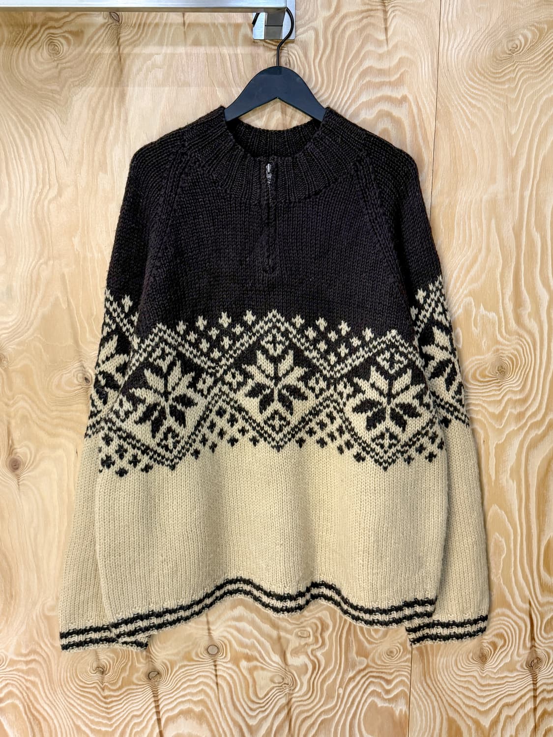 제이크루 스노우플레이크 하프집업 니트 상품이미지1