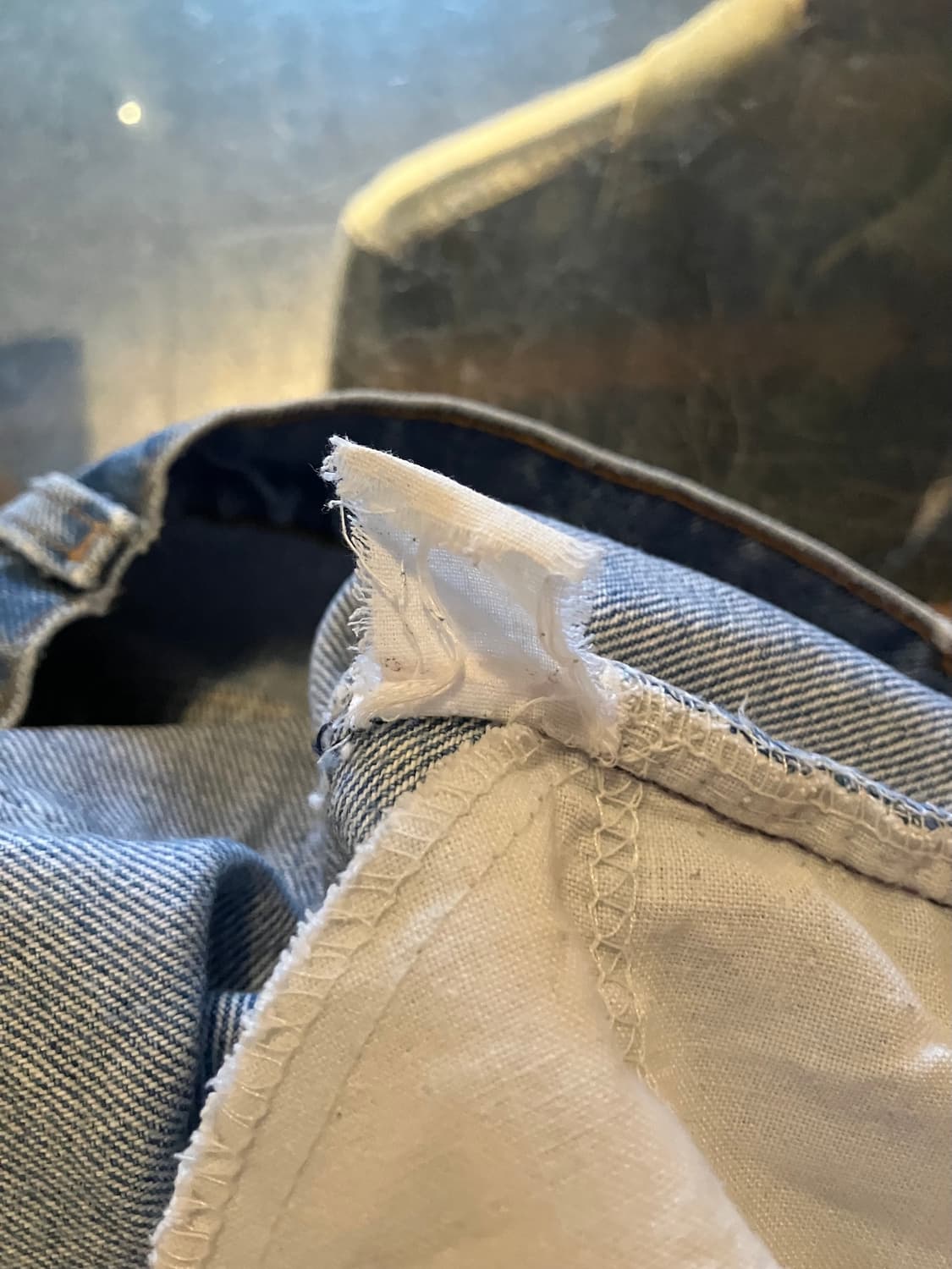 90s USA 빈티지 리바이스 517 부츠컷 데님 팬츠 상품이미지10