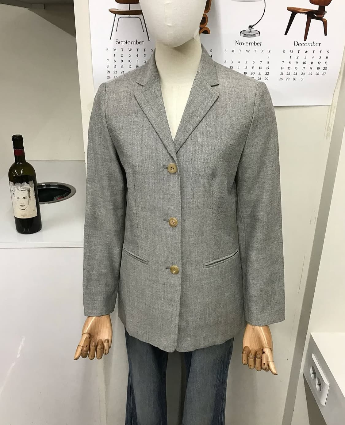 버버리 울 자켓 상품이미지1