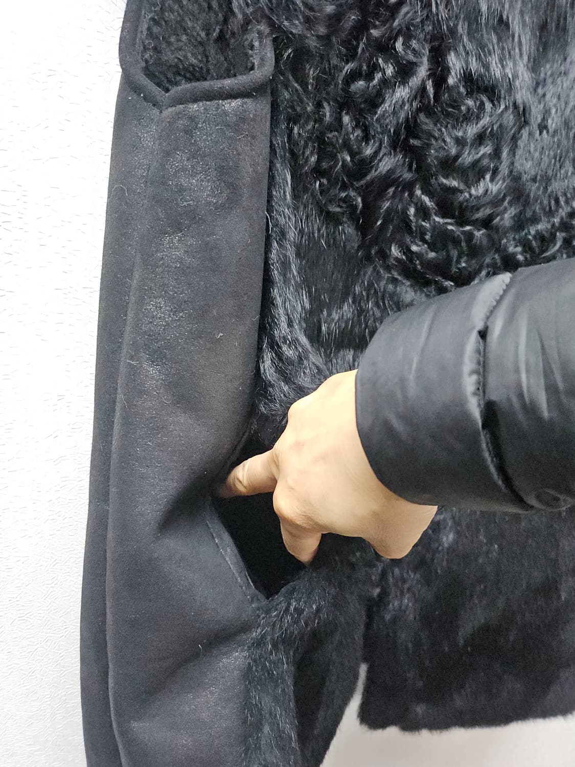 BLUPEPE 밍크퍼  가죽베스트 55 상품이미지2