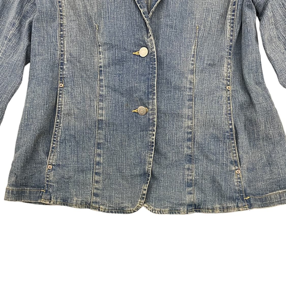 23 Vingt-trois 워싱 데님 블레이저 상품이미지5