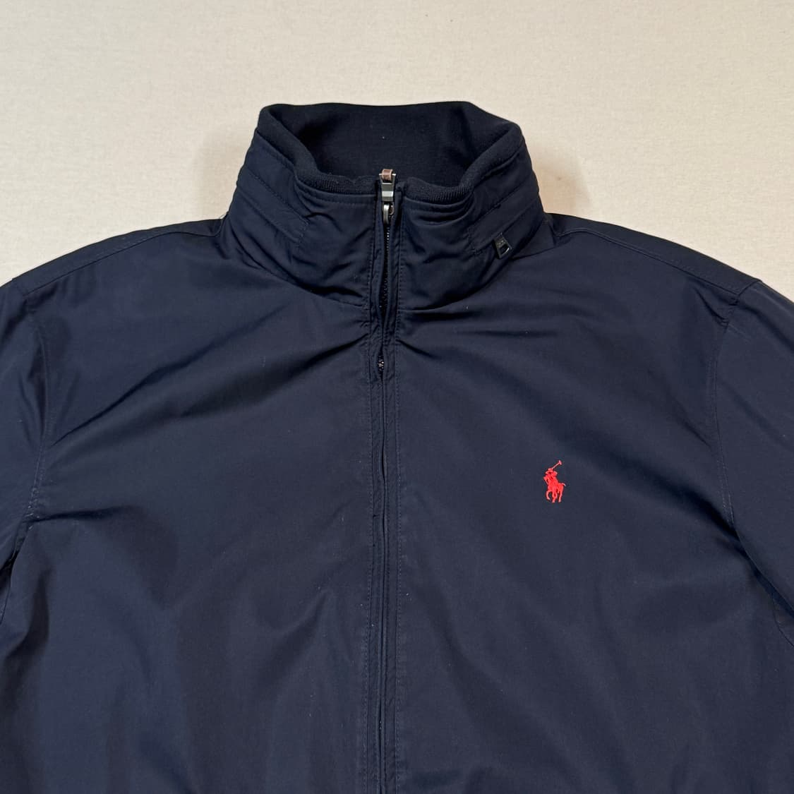 M) 폴로 랄프로렌 네이비 폴리쉘 히든후드 페리 자켓 상품이미지3