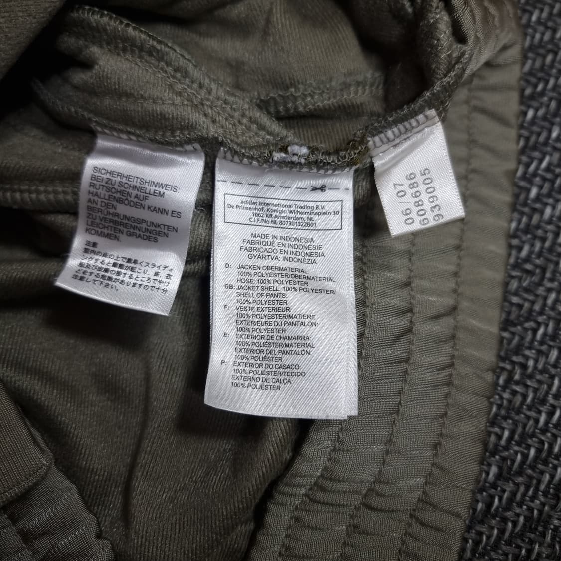 아디다스 카키 져지 상품이미지5