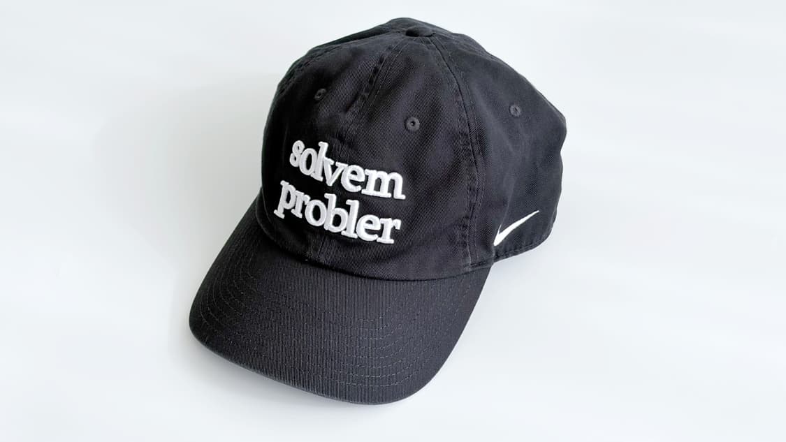 나이키 S1ZE 검정 볼캡 ‘Solvem Probler’ 상품이미지2