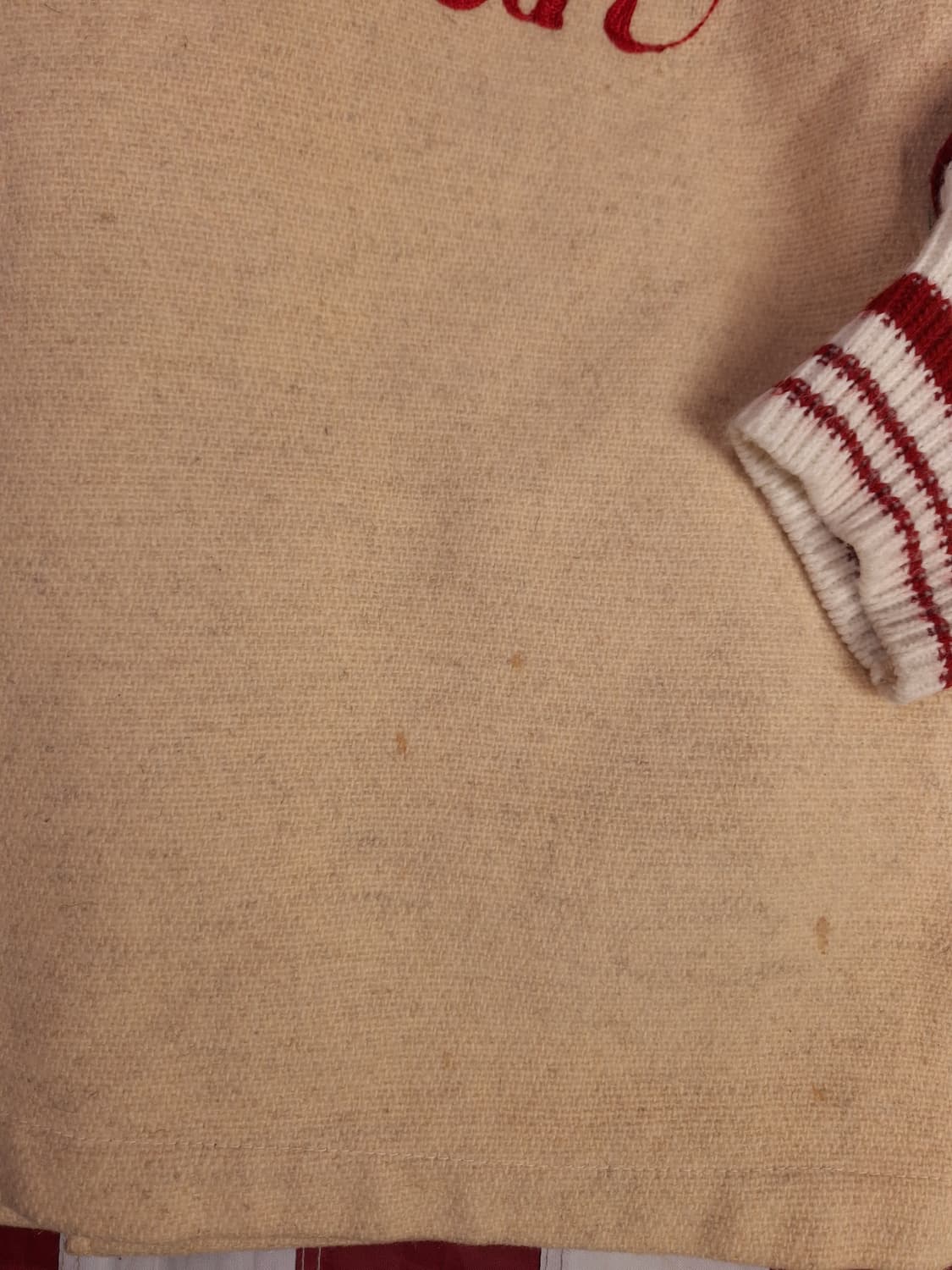 오리지날 미국제조 Zoom 체인 스티치 바시티 자켓 상품이미지4