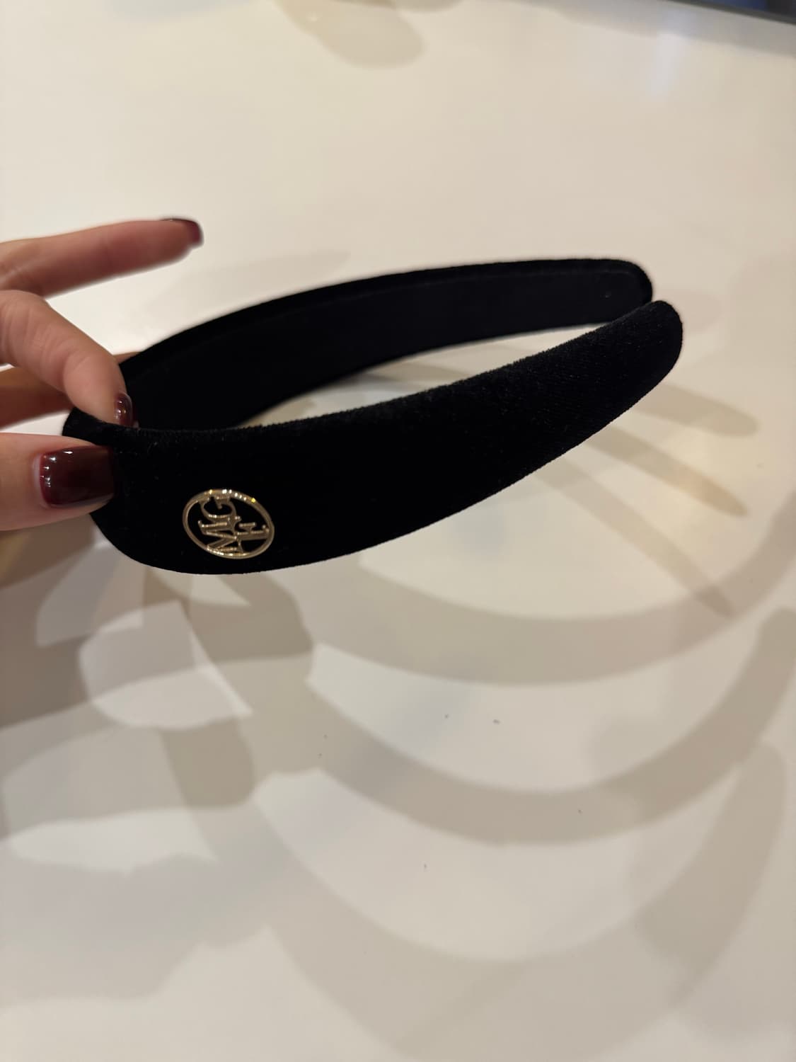 마리떼 벨벳 헤어 밴드 머리띠 상품이미지2