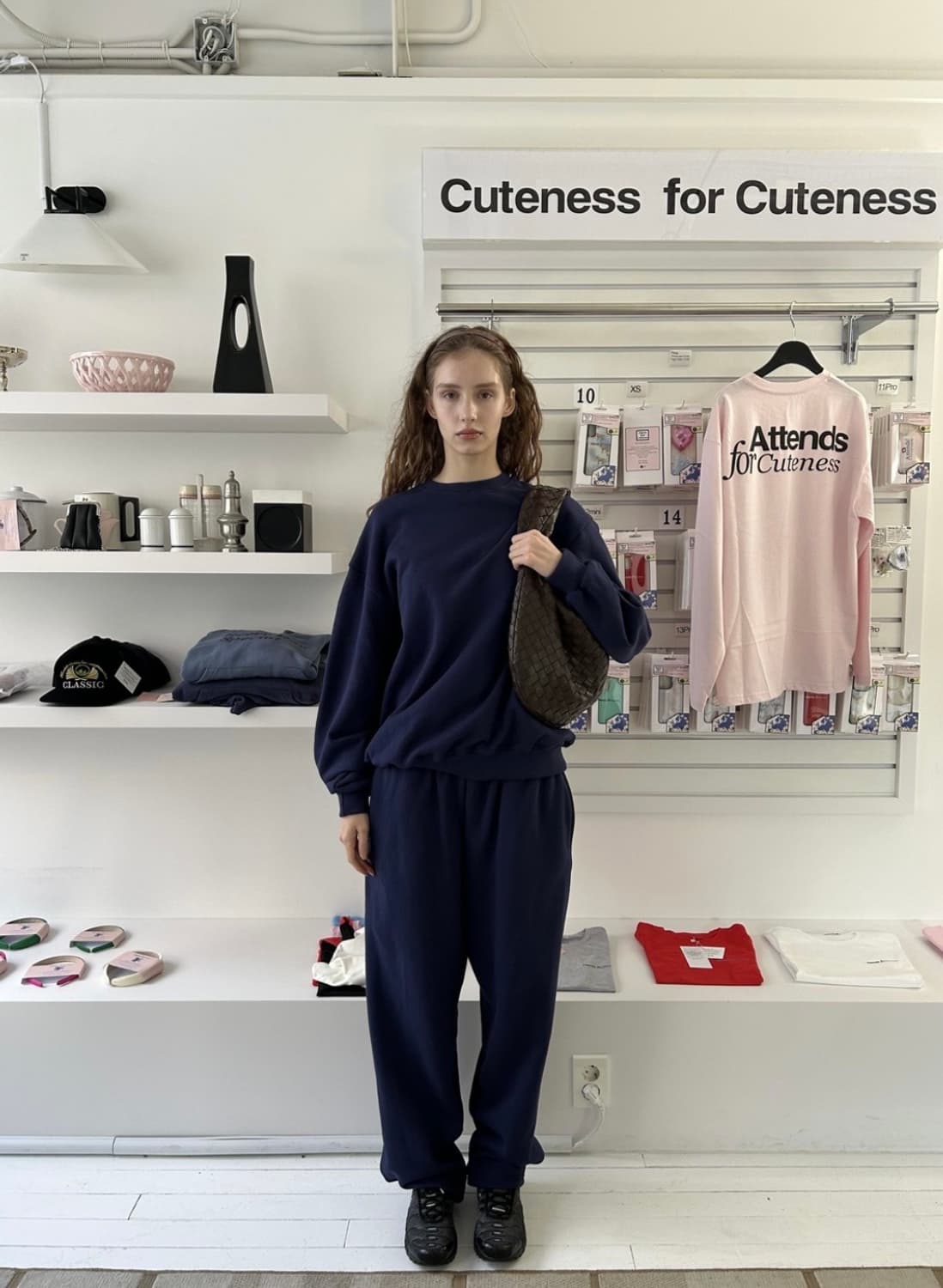어텐즈 제니바지 F/W 기모버전 Navy Basic pants 상품이미지2