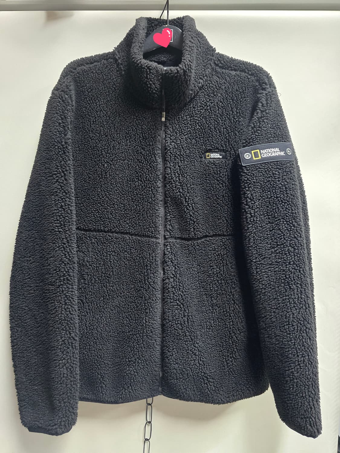 내셔널지오그래픽 플리스 XXL 검정 (공용) 상품이미지1