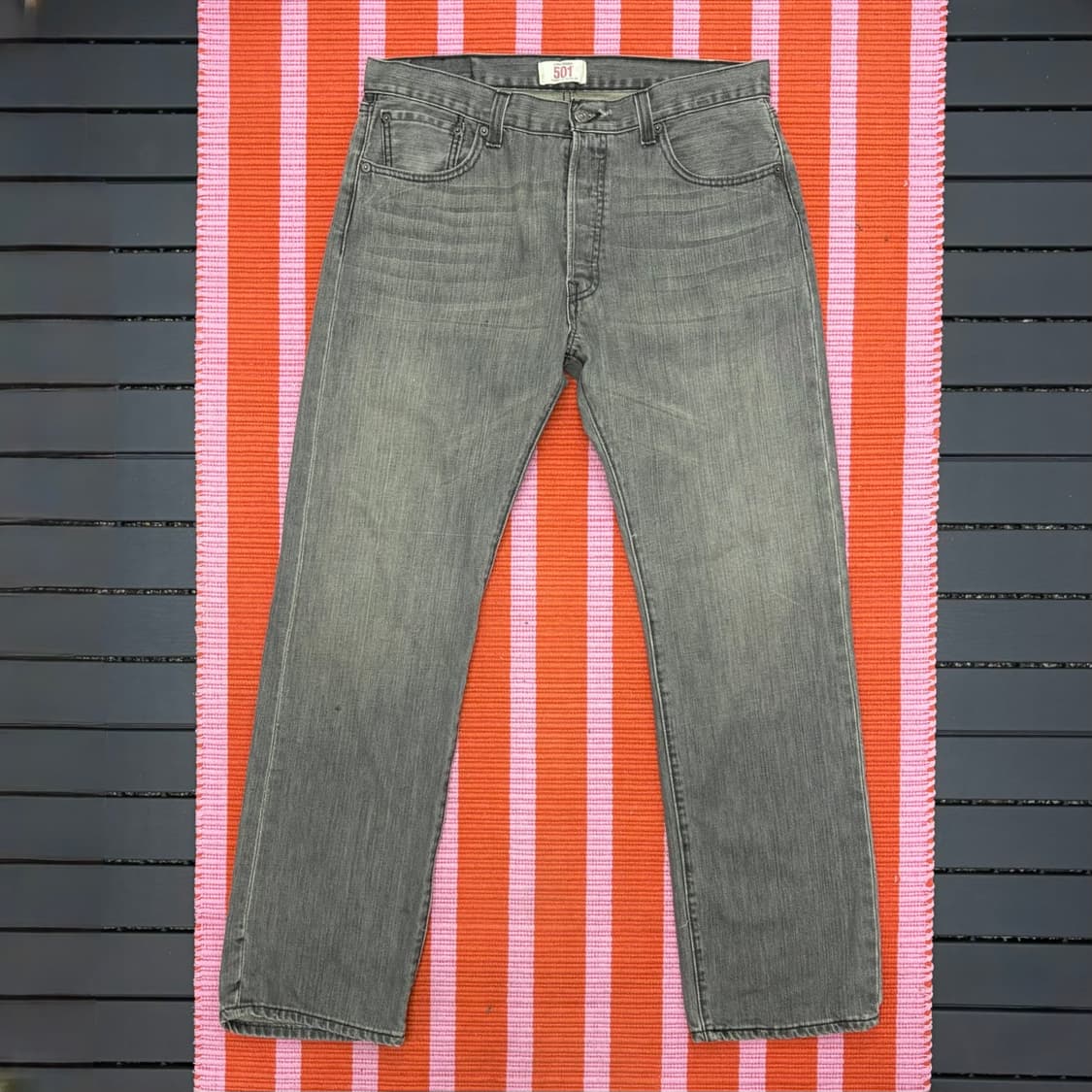 리바이스 501 그레이 데님 (34) 상품이미지5