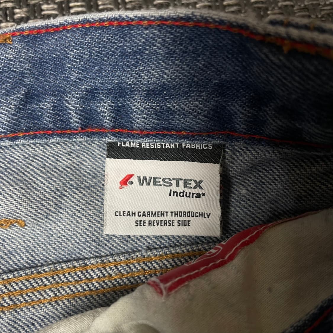 (33) 웨스텍스 인듀라 중청 워싱 데님 팬츠 상품이미지4