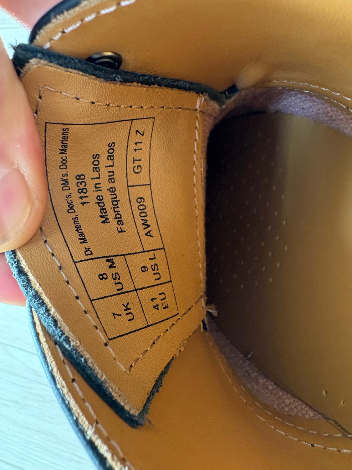 닥터마틴 1461 3홀 나파 260 상품이미지7