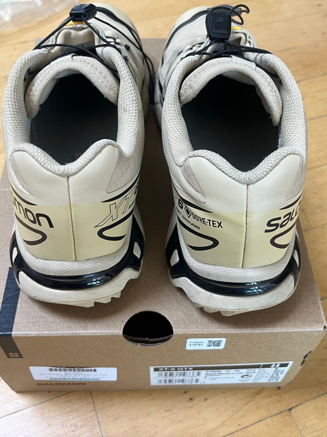 살로몬 XT-6 고어텍스 사파리 블랙 상품이미지5