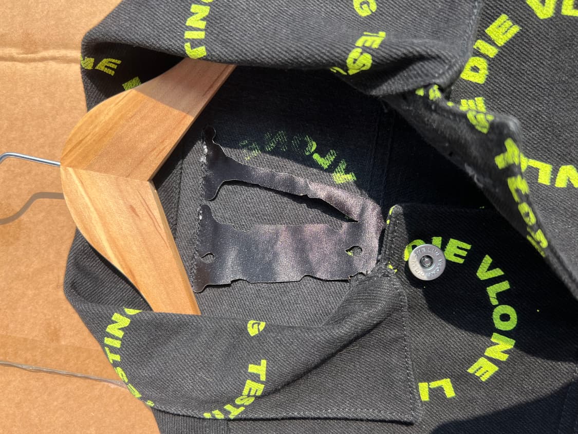 브이론 테스팅 자켓 상품이미지2