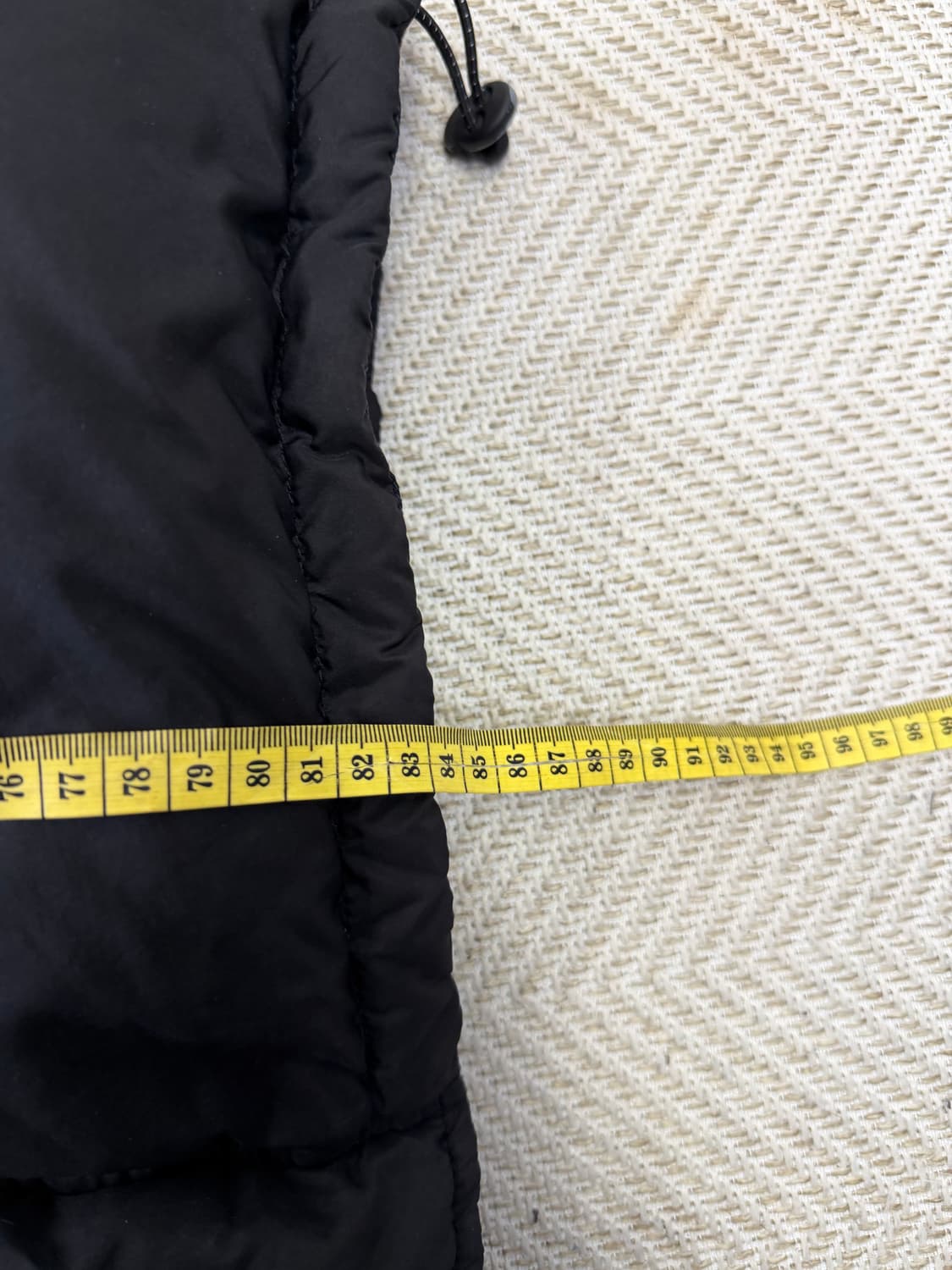 정품) MSGM 남성 블랙 패딩 50(XXL) 상품이미지10