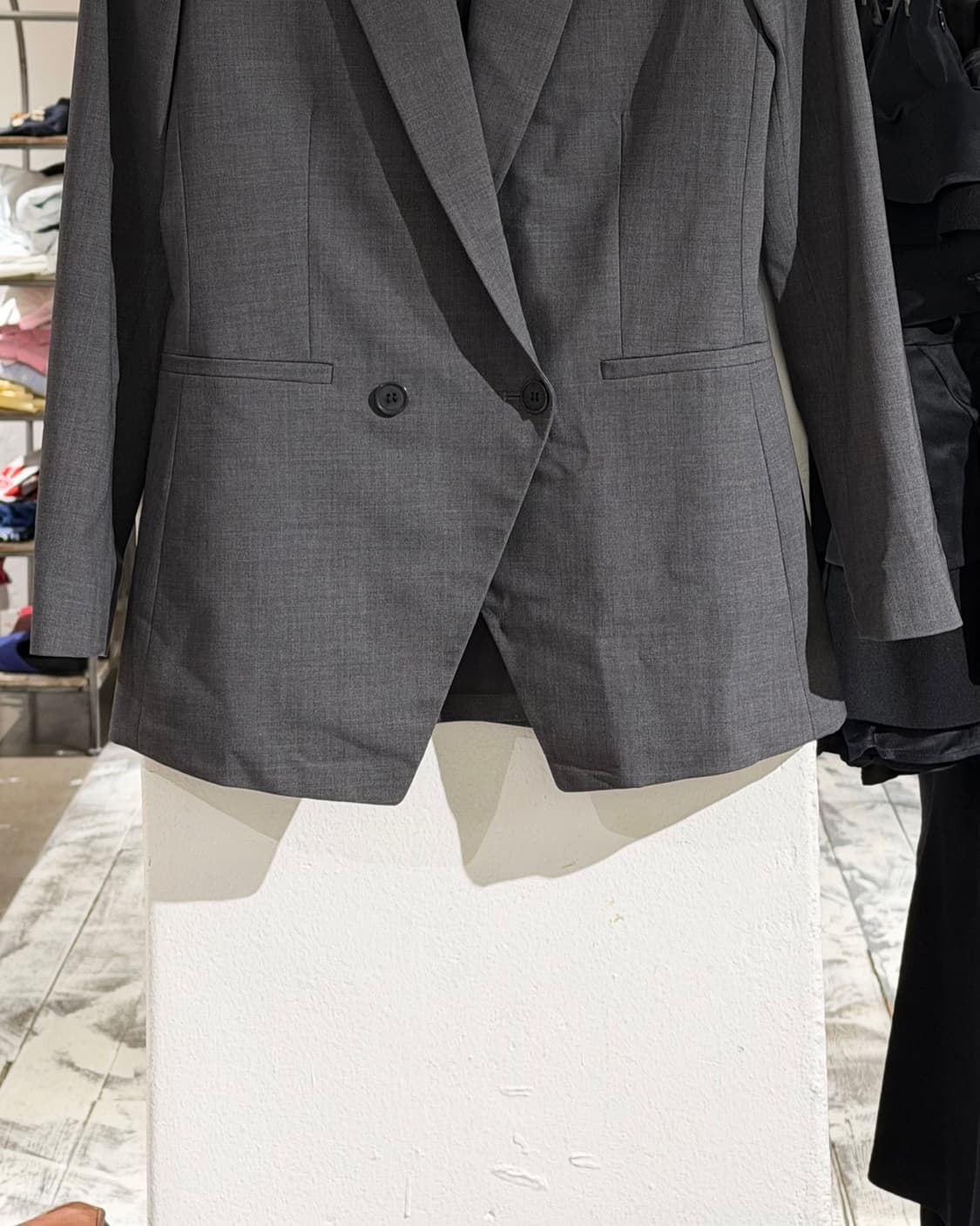 띠어리 그레이 울 포켓 블레이저  상품이미지5