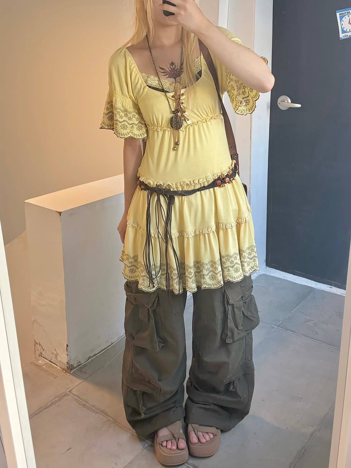 Liz Lisa two-way off-shoulder dress 상품이미지4